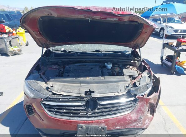 LRBAZLR47PD035931 2023 BUICK ENVISION Red Widok z tyłu