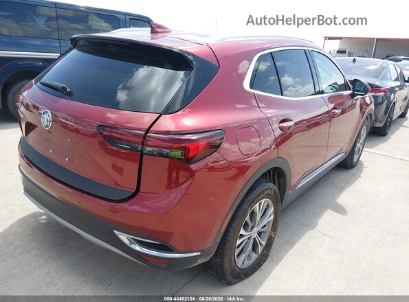 LRBAZLR47PD066404 2023 BUICK ENVISION Red Rear right
