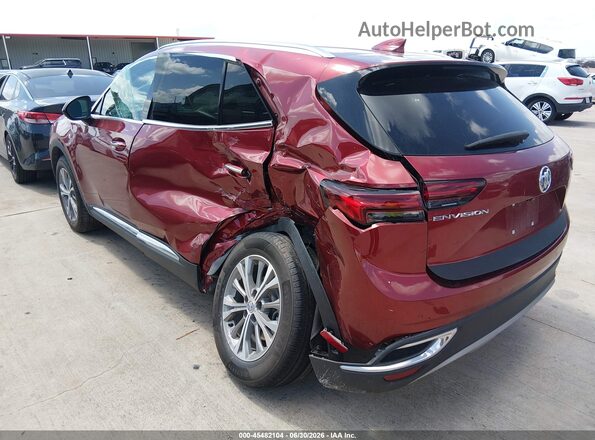 LRBAZLR47PD066404 2023 BUICK ENVISION Red Rear left