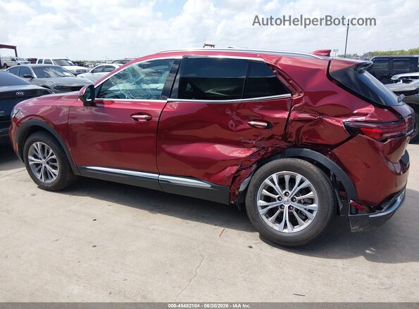 LRBAZLR47PD066404 2023 BUICK ENVISION Red 360 interior view