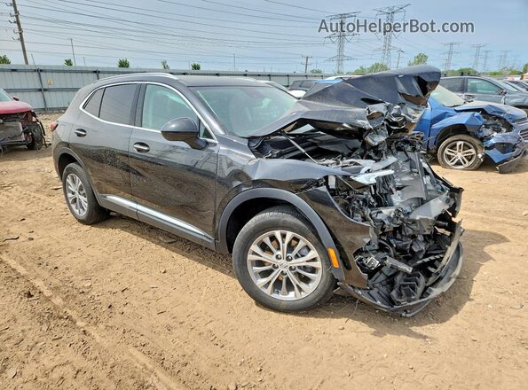 LRBAZLR47PD120994 2023 BUICK ENVISION Black Delantero derecho