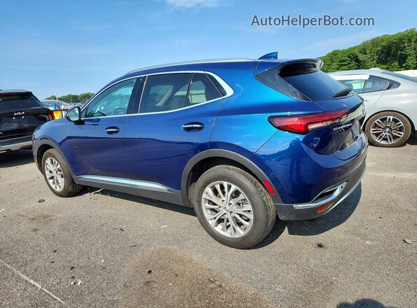 LRBAZLR48PD040197 2023 BUICK ENVISION Blue Հետևի ձախ