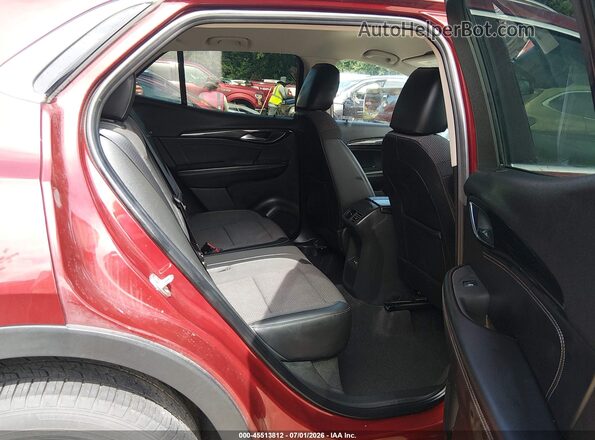 LRBAZLR4XPD014233 2023 BUICK ENVISION Burgundy Вид наклейки з VIN-кодом