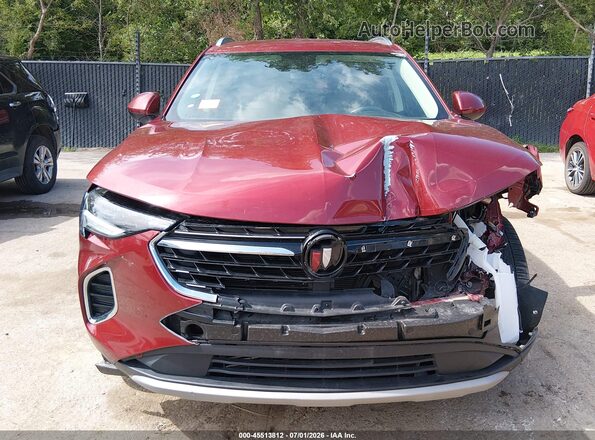 LRBAZLR4XPD014233 2023 BUICK ENVISION Burgundy Вид задньої частини салону