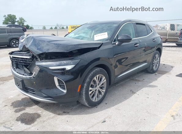 LRBAZLR4XPD065196 2023 BUICK ENVISION Black Przód lewy