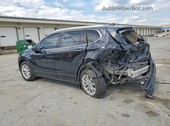LRBFX1SA2JD009213 2018 BUICK ENVISION Black Задня ліва чверть