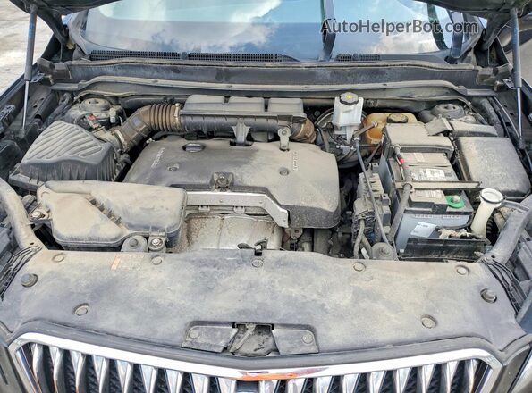 LRBFX1SA2JD009213 2018 BUICK ENVISION Black Вид підкапотного простору