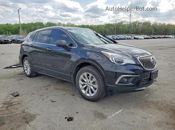 LRBFX1SA2JD009213 2018 BUICK ENVISION Black Передня права чверть