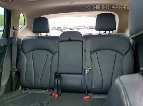 LRBFX1SA2JD009213 2018 BUICK ENVISION Black Вид задніх сидінь