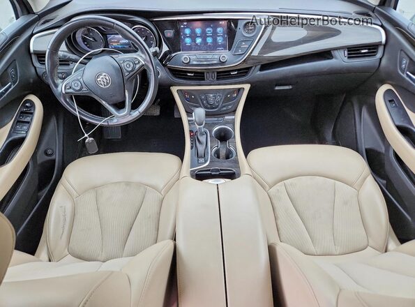 LRBFX1SA3KD010680 2019 BUICK ENVISION Black Вид панелі приладів