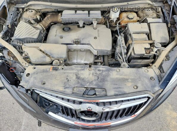 LRBFX1SA3KD010680 2019 BUICK ENVISION Black Вид підкапотного простору