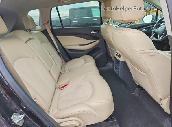LRBFX1SA3KD010680 2019 BUICK ENVISION Black Вид задньої частини салону