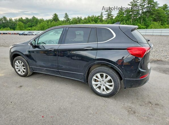 LRBFX1SA3KD010680 2019 BUICK ENVISION Black Задня ліва чверть