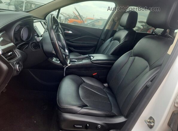LRBFX1SA4JD016888 2018 BUICK ENVISION White წინა სალონის ხედი