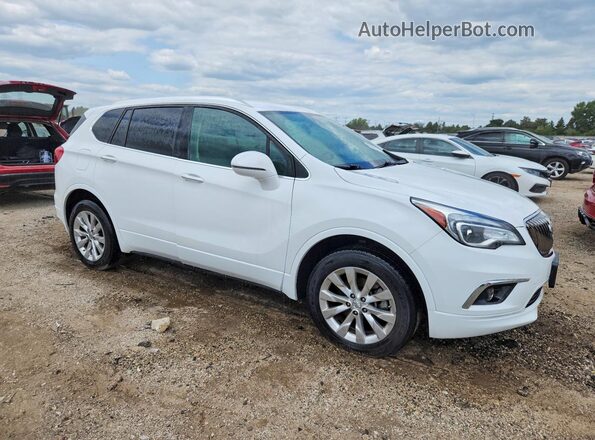 LRBFX1SA4JD016888 2018 BUICK ENVISION White წინა მარჯვენა