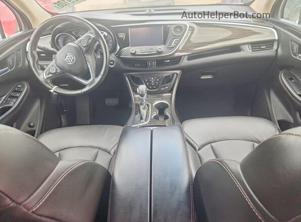 LRBFX1SA4JD016888 2018 BUICK ENVISION White წინა პანელის ხედი