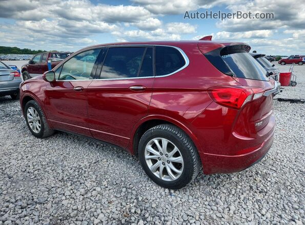 LRBFX1SA4KD089910 2019 BUICK ENVISION Red Rear left