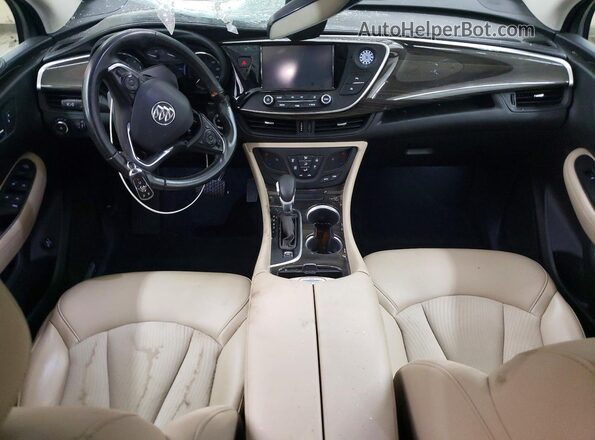 LRBFX1SA5KD004959 2019 BUICK ENVISION Black წინა პანელის ხედი