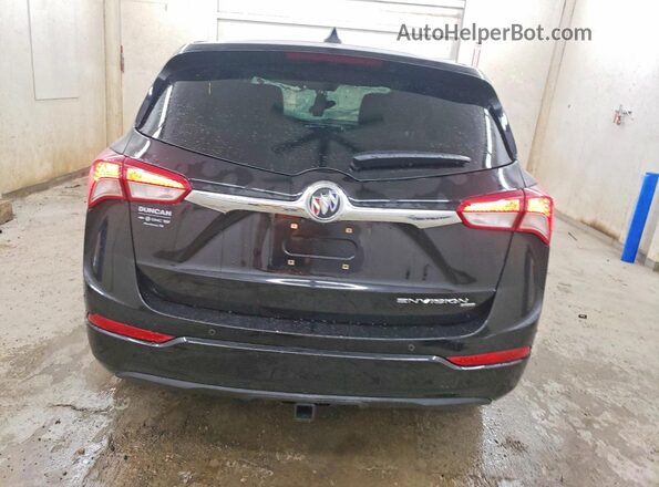 LRBFX1SA5KD004959 2019 BUICK ENVISION Black უკანა ხედი