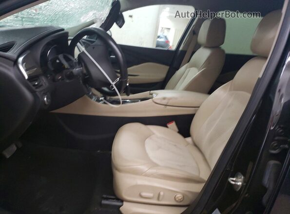 LRBFX1SA5KD004959 2019 BUICK ENVISION Black წინა სალონის ხედი