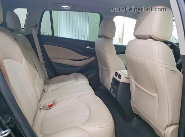 LRBFX1SA5KD004959 2019 BUICK ENVISION Black უკანა სალონის ხედი