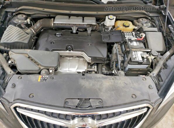 LRBFX1SA5KD004959 2019 BUICK ENVISION Black ძრავის განყოფილების ხედი