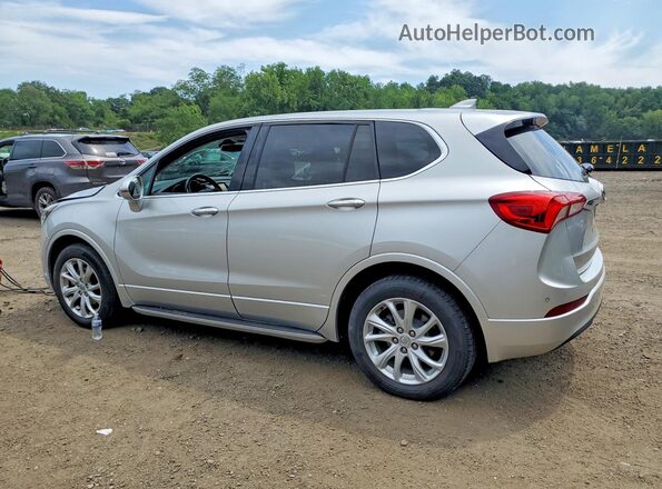 LRBFX1SA6KD025707 2019 BUICK ENVISION Silver Rear left