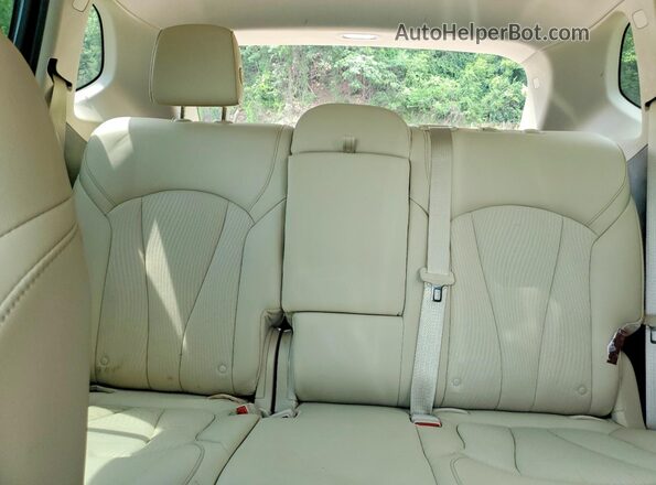 LRBFX1SA6KD025707 2019 BUICK ENVISION Silver Rear seats view