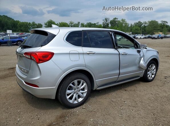 LRBFX1SA6KD025707 2019 BUICK ENVISION Silver Rear right