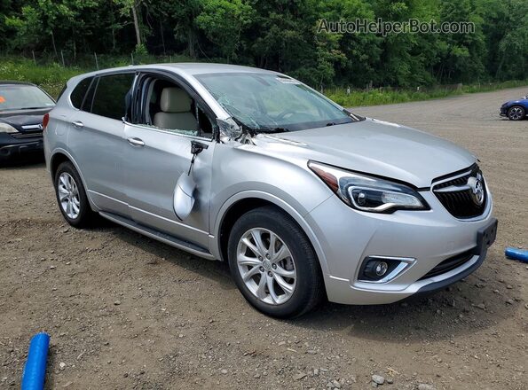 LRBFX1SA6KD025707 2019 BUICK ENVISION Silver Front right