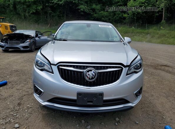 LRBFX1SA6KD025707 2019 BUICK ENVISION Silver Front view