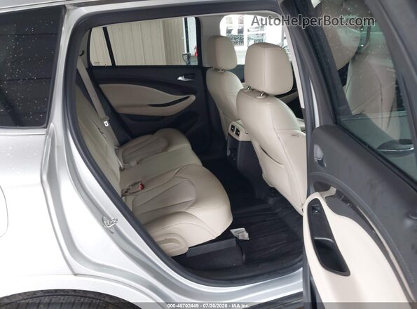 LRBFX1SA6KD033354 2019 BUICK ENVISION Silver Widok naklejki z numerem VIN