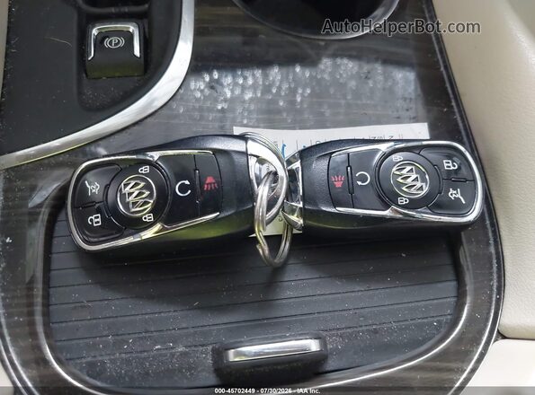 LRBFX1SA6KD033354 2019 BUICK ENVISION Silver Widok deski rozdzielczej