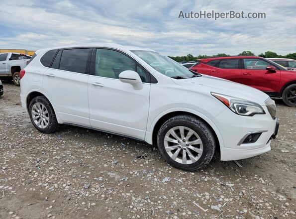 LRBFX1SA8JD006557 2018 BUICK ENVISION White Առջևի աջ