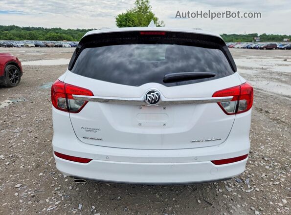 LRBFX1SA8JD006557 2018 BUICK ENVISION White Հետևի տեսք