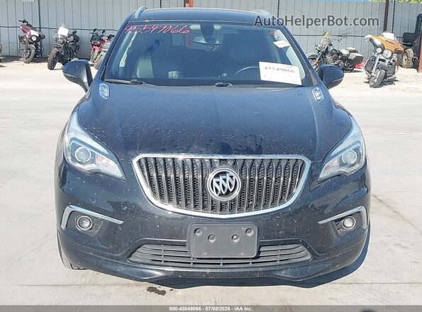 LRBFX1SA9JD024663 2018 BUICK ENVISION Black Front view