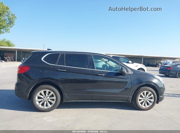 LRBFX1SA9JD024663 2018 BUICK ENVISION Black Rear interior view