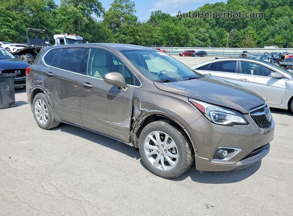 LRBFX1SA9KD010151 2019 BUICK ENVISION Brown Delantero derecho