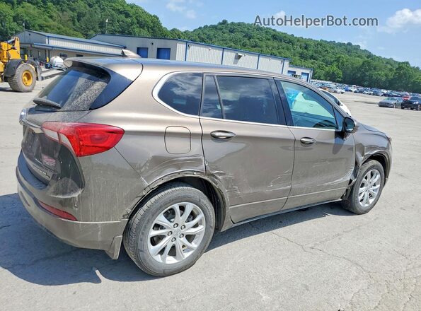 LRBFX1SA9KD010151 2019 BUICK ENVISION Brown Trasero derecho