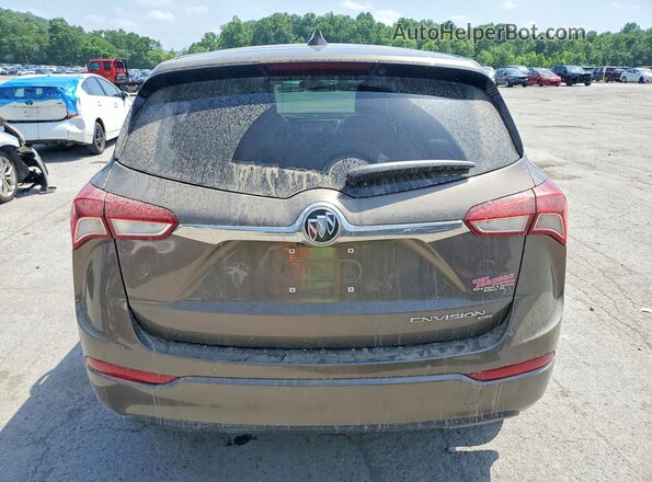 LRBFX1SA9KD010151 2019 BUICK ENVISION Brown Vista trasera