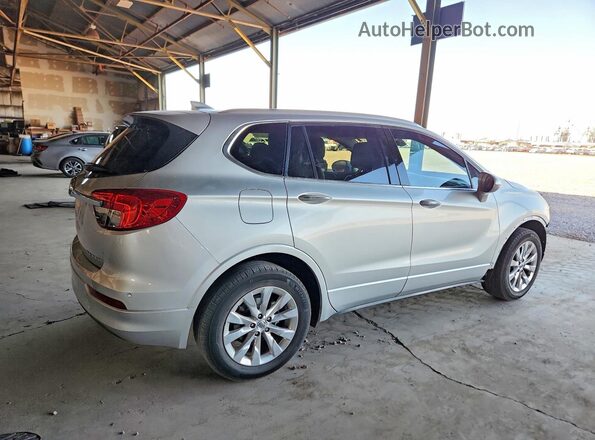 LRBFX1SAXJD055677 2018 BUICK ENVISION Silver Trasero derecho