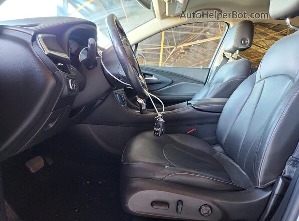 LRBFX1SAXJD055677 2018 BUICK ENVISION Silver Vista interior delantera