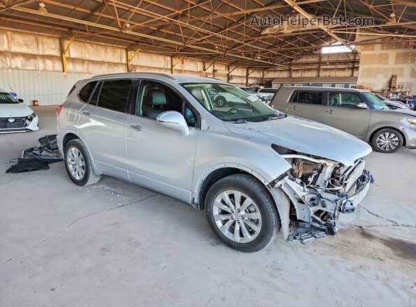 LRBFX1SAXJD055677 2018 BUICK ENVISION Silver Delantero derecho