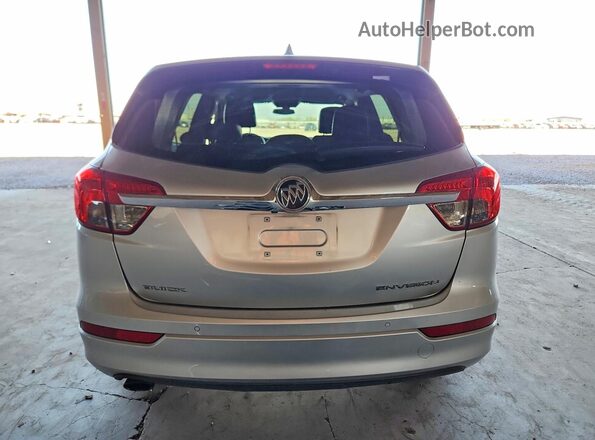 LRBFX1SAXJD055677 2018 BUICK ENVISION Silver Vista trasera