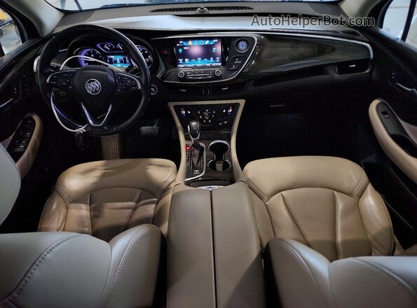 LRBFX2SA0LD085165 2020 BUICK ENVISION White Առջևի վահանակի տեսք