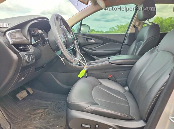 LRBFX2SA1JD056528 2018 BUICK ENVISION Silver Vista interior delantera