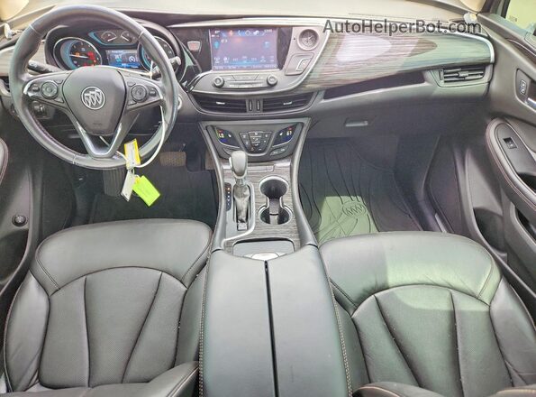 LRBFX2SA1JD056528 2018 BUICK ENVISION Silver Vista del salpicadero