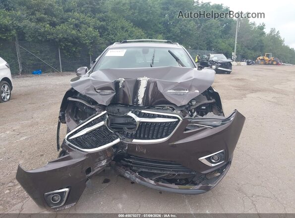 LRBFX2SA1LD100515 2020 BUICK ENVISION Brown ხელსაწყოთა პანელის ხედი