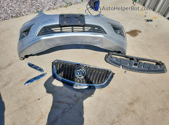 LRBFX2SA2JD005622 2018 BUICK ENVISION Silver VIN კოდის სტიკერის ხედი