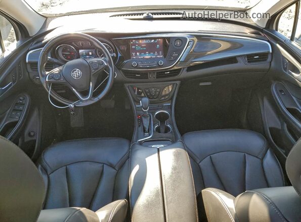 LRBFX2SA2KD010675 2019 BUICK ENVISION Gray Vista del salpicadero